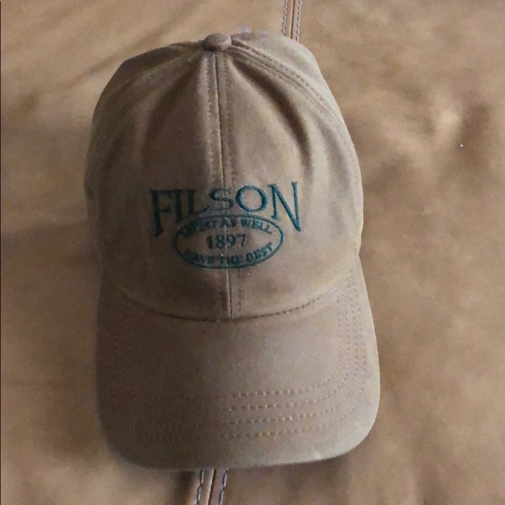 Filson Waxed baseball cap